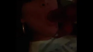 BELLA Y SEXY TRANSEXUAL VENEZOLANA  MAMANDO UN VIBRADOR &commat;lindsayCozar