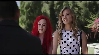 Chubby cock shemale threesome